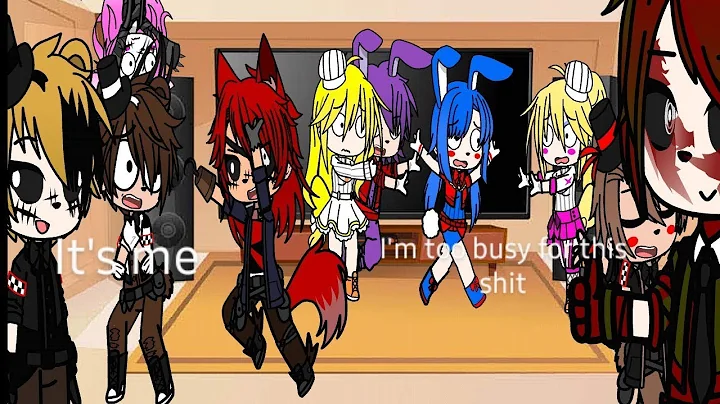 Fnaf 1 2 and William Afton/SpringTrap react to Every withered in a nutshell