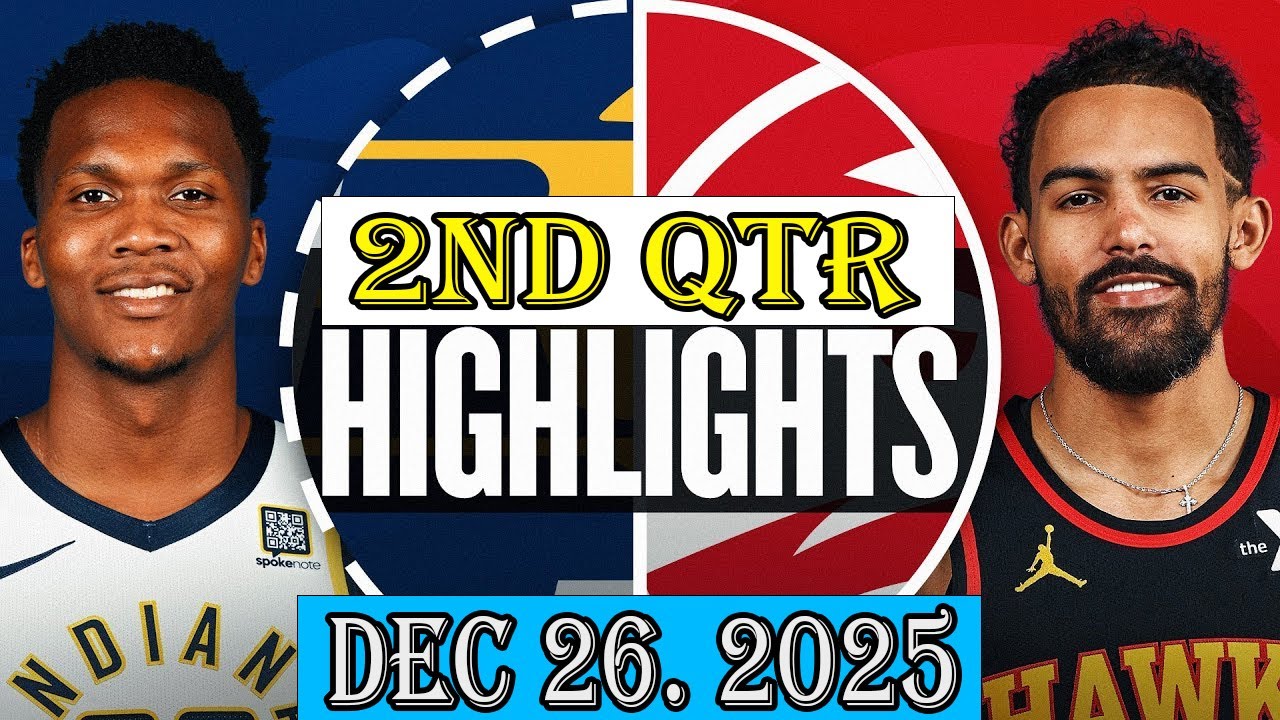 Матч «Атланта Хокс» против «Индиана Пэйсерс», 2-я четверть, 26 января 2026 г. | Обзор матча НБА