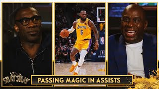 Magic Johnson on LeBron passing him on the alltime assist list | Ep. 57 | CLUB SHAY SHAY