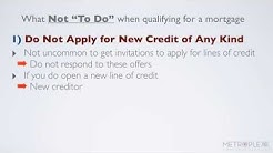 What Not "To-Do" When Qualifying for a USDA Loan 