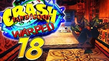 Crash Bandicoot 3: Warped [HD] 105% Playthrough part 18 (Level 15 - Double Header)