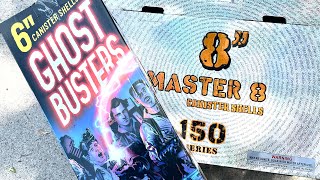 6” Ghost Busters vs 8” Master Noise Shells