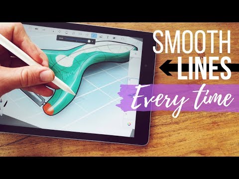 Draw Smooth Lines INSTANTLY  Sketchbook Pro