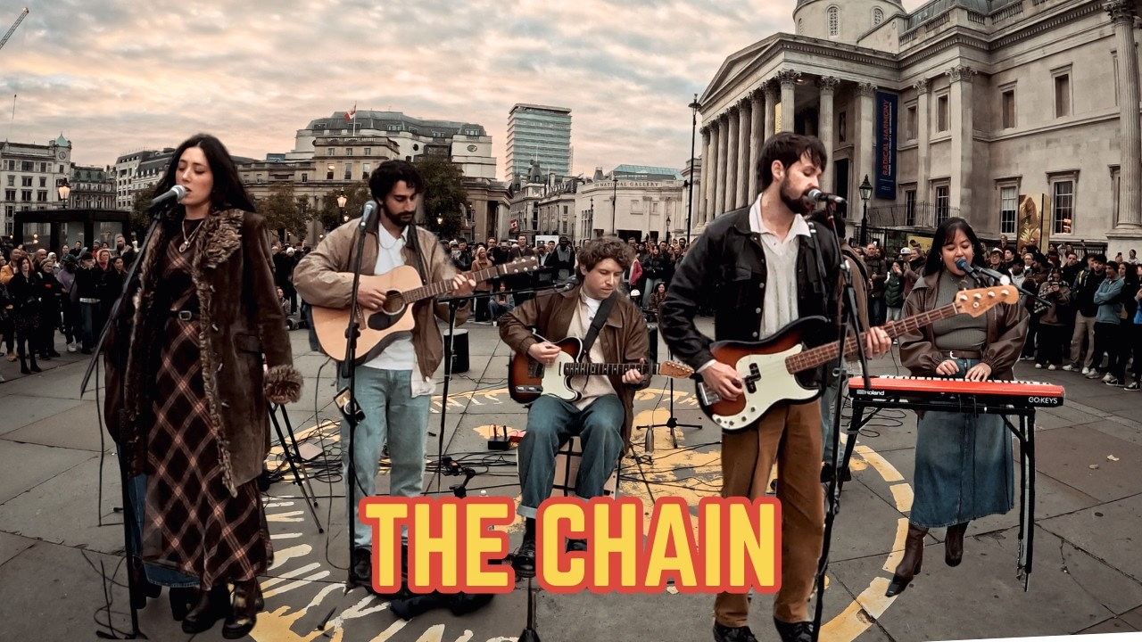 The BEST Street Performance We've Ever Seen? | Fleetwood Mac - The Chain
