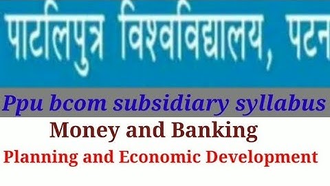 ppu subsidiary full syllabus ba part 2  !! all subjects subsidiary syllabus !! subsidiary objective