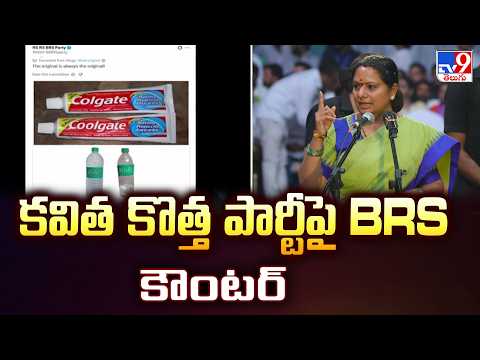 BRS Reacts Strongly to Kavitha’s New Party : కవిత కొత్త పార్టీపై BRS కౌంటర్ - TV9 - TV9