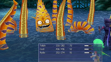 Final Fantasy IV (3D Remake) [Linux] {Part 6} - Underground Lake & Damcyan Castle