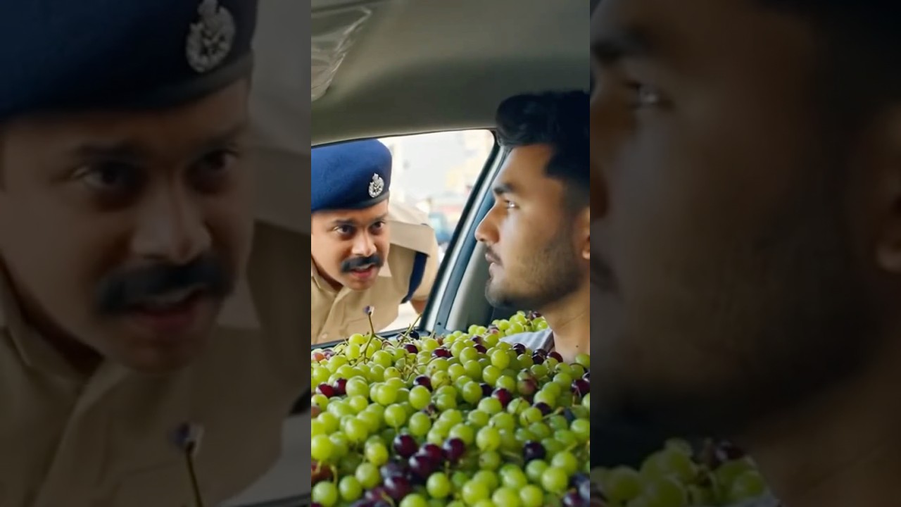 Puri Car Angoor Se Bhari 😱 | Police Shocked Funny Food Experiment 
