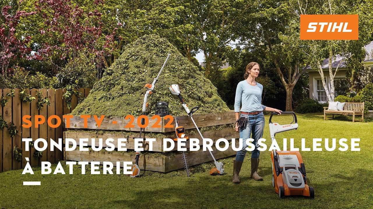 SPOT TV 2022 - Tondeuse et débroussailleuse STIHL