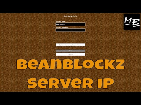 Video: Beanblockz server manzili nima?