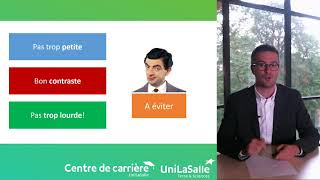 4 - Construisez votre CV professionnel : La photo