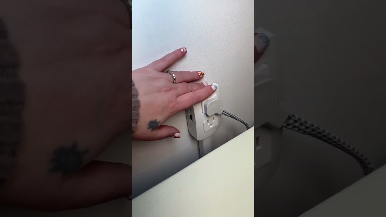 This is in the 22” position but this outlet extender actually goes to 34”!! 