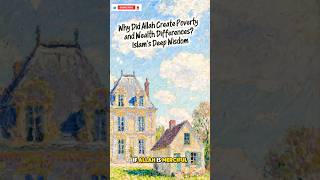 Why Did Allah Create Poverty and Wealth Differences? Islam’s Deep Wisdom