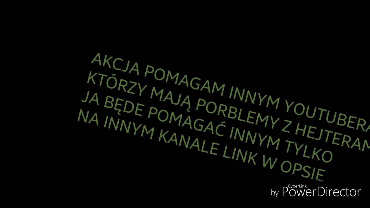 Pomagam innym Youtuberą którzy mają probrem z HEJTERAMI napisz w komentarzy czy masz problem