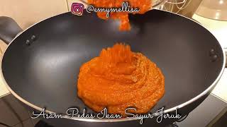 Asam pedas ikan sawi jeruk