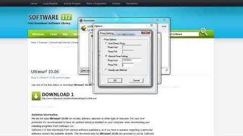 Ultrasurf   download, install and use   YouTube