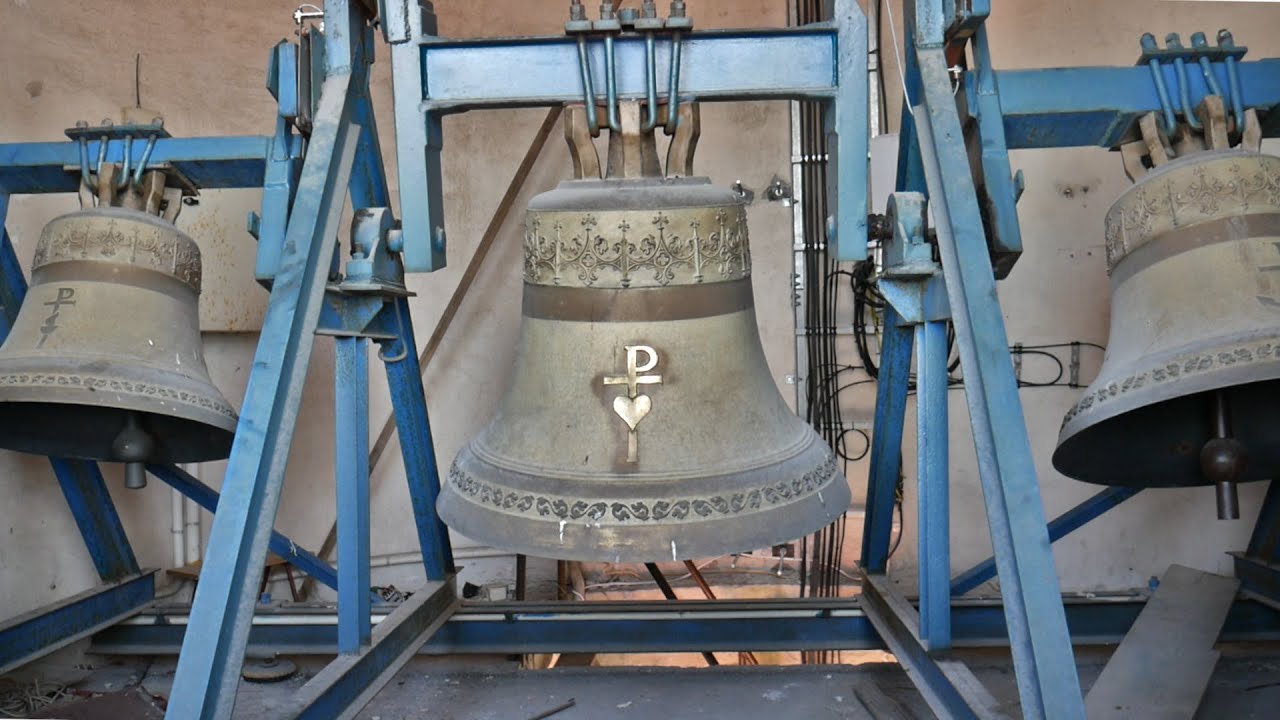 Gdynia Obłuże - Dzwony kościoła pw. Ducha Świętego i św. Katarzyny [Dzwony w Wieżach Polski #216]