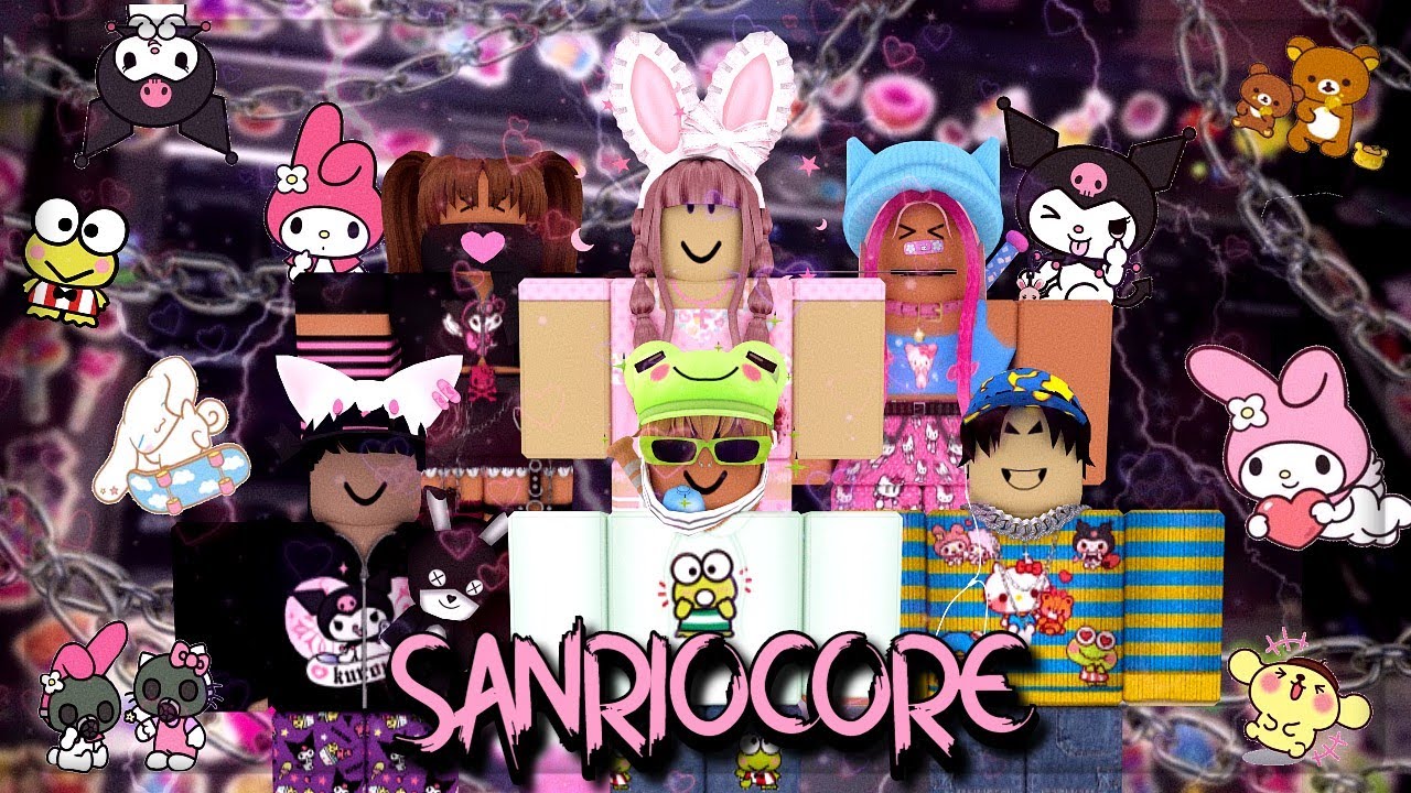 20 Sanriocore Roblox Outfits Youtube - t shirt roblox girl kuromi