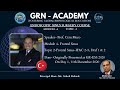 Grnacademy  ess module 4  topic 2  frontal sinusifac 25 draf 1  2  prof cem meco
