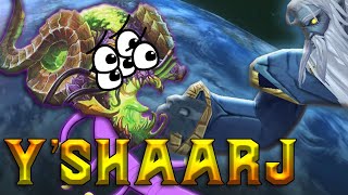 The Story of The Old God Y'Shaarj  [Lore]