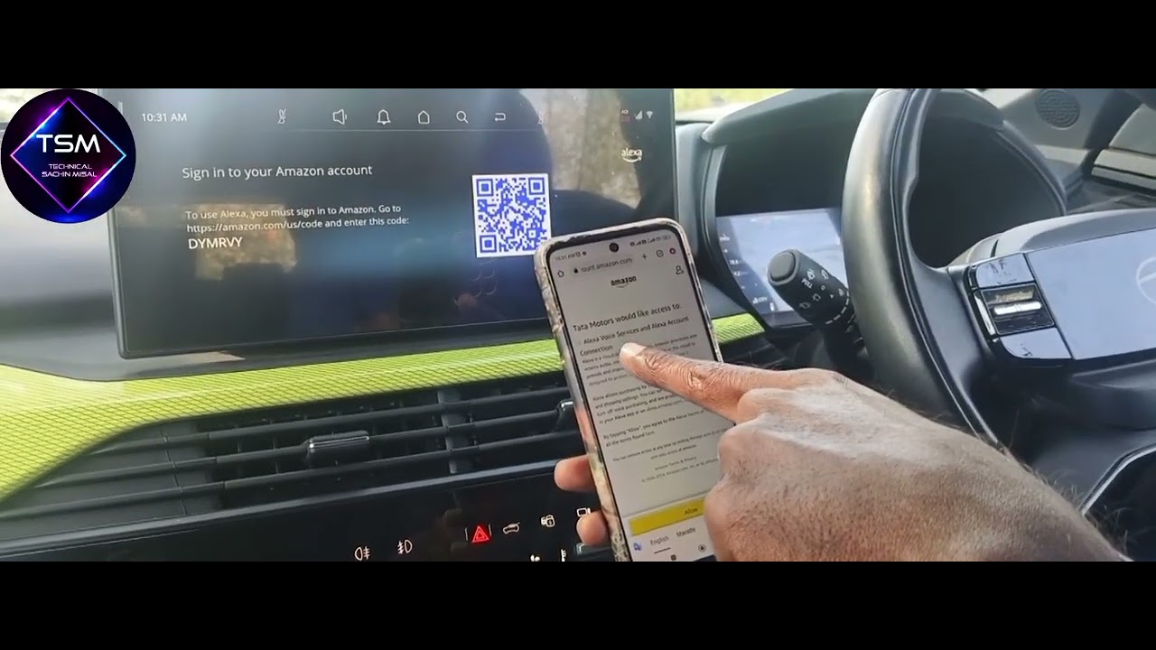 Tata Harrier/ Safari , Amazon Alexa connect kaise kare.