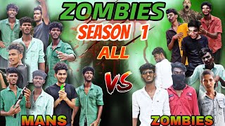 ‼️ MANS 🔫 vs ZOMBIES 🧟‍♂️ | ALL EPISODES | SEASON 1