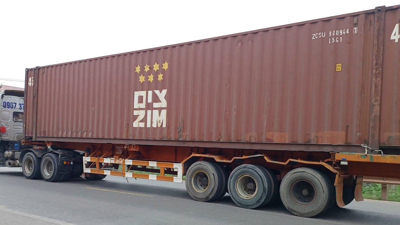 4K EU LOGICSTIC TRUCK CONTAINER | Xe container chở hàng, xe ben, xe đầu ...