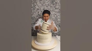 Rustic Style Wedding Cake #shortsviral #weddingcake