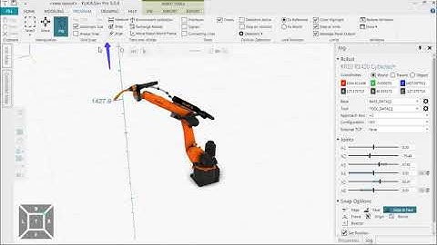 KUKA SIM PRO - How to move robot in Cartesian mode