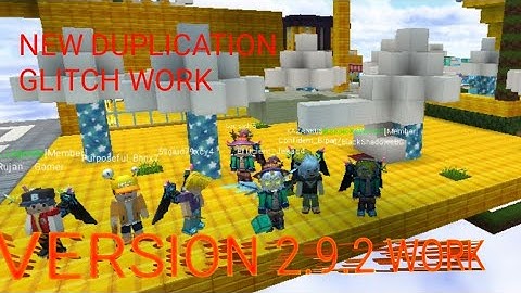 New duplication glitch sky block v 2.9.2 100% work not fake