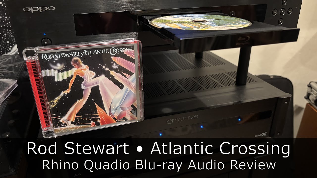 【未開封Blu-ray Audio】ロッド・スチュワート「アトランティック・クロ Rod Stewart - Atlantic Crossing - Amazon.com Music
