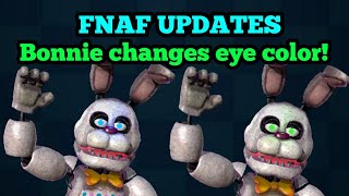 FNAF UPDATES #4: Bonnie's eyes change color? screenshot 4