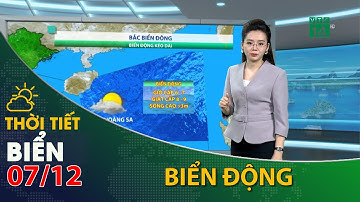 Thời tiết biển ngày 07/12/2021:Bắc biển Đông có gió cấp 6, 7, giật cấp 8 biển động mạnh.| VTC14