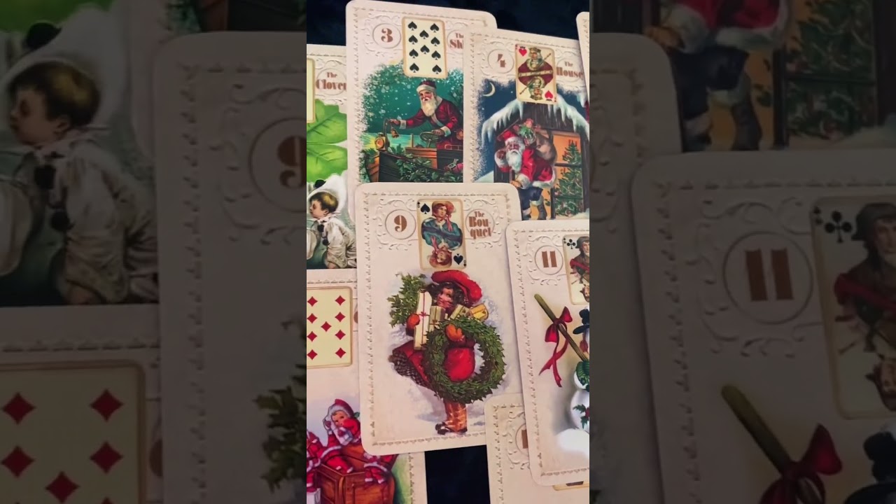 Рождественский оракул Ленорман/Christmas oracle Lenormand