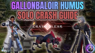 [Final Fantasy 7 Ever Crisis] SOLO CRASH FULL GUIDE! Gallonbaloir Humus 'The Hardest' Crash