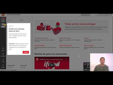 GESTOR DE PEDIDOS IFOOD - Como receber o PRIMEIRO PEDIDO teste no GESTOR DE PEDIDOS IFOOD