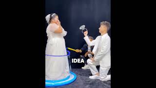 The Groom Saved the Wedding Photoshoot❤️ #couple