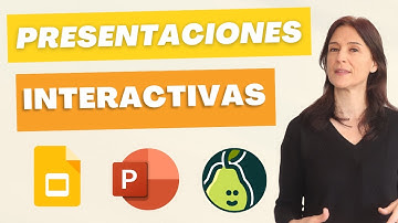 Crear presentaciones INTERACTIVAS con preguntas y enlaces en PowerPoint o Google Slides