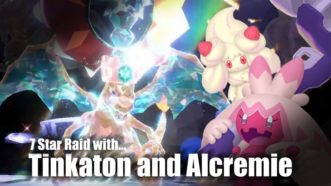 Tinkaton and Alcremie VS 7* Mightiest Mark Charizard Raid | Online Duo