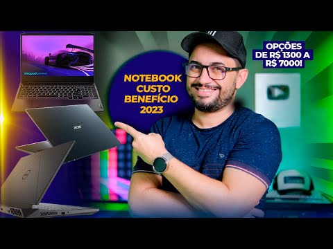 Melhores Notebook CUSTO-BENEFÍCIO 2023! [OPÇÕES de R$ 1300 a R$ 7000 No Segundo SEMESTRE]
