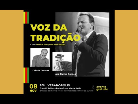 Studio TV |  Show do Padre Ezequiel Dal Pozzo, Délcio Tavares e Luiz Carlos Borges | Ao Vivo