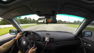 BMW 330ci Chasing Carrera on Drying Track PBIR