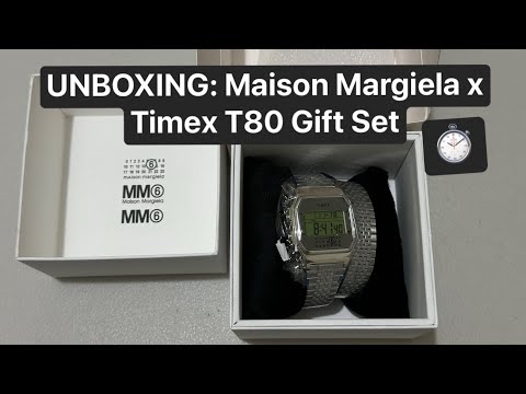 UNBOXING VLOG: MM6 x TIMEX T80 GIFT SET - YouTube