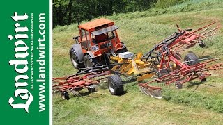 Dreikreiselschwader selbst gebaut | landwirt.com