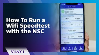 How To Run a Wifi Speedtest with the NSC screenshot 1