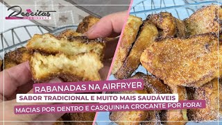 Rabanadas na Airfryer