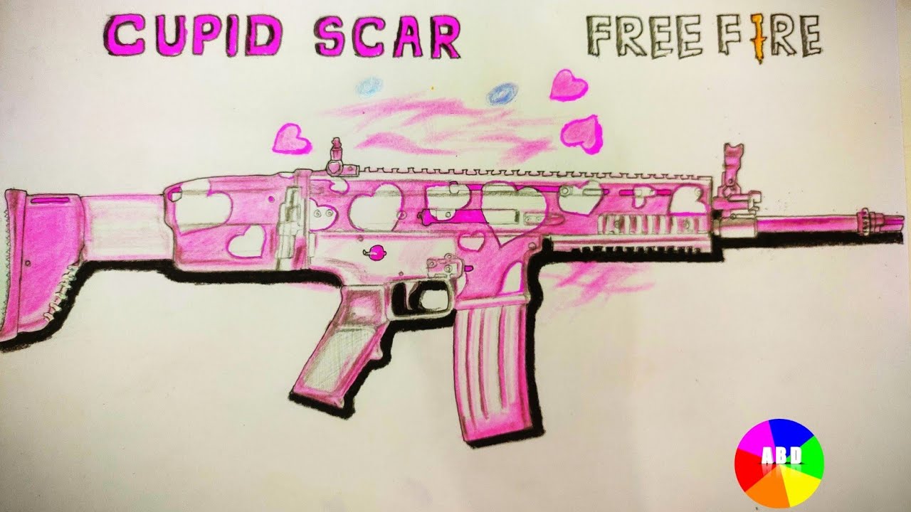 Cupid Scar Drawing Game Freefire Youtube