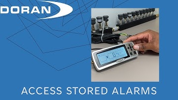 Doran 360™ TPMS How To: Access Stored Alarms