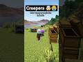 Creeper 🤯😭 #shorts #minecraft #survival #creepers #gaming #minecraftshorts #memes #subscribe