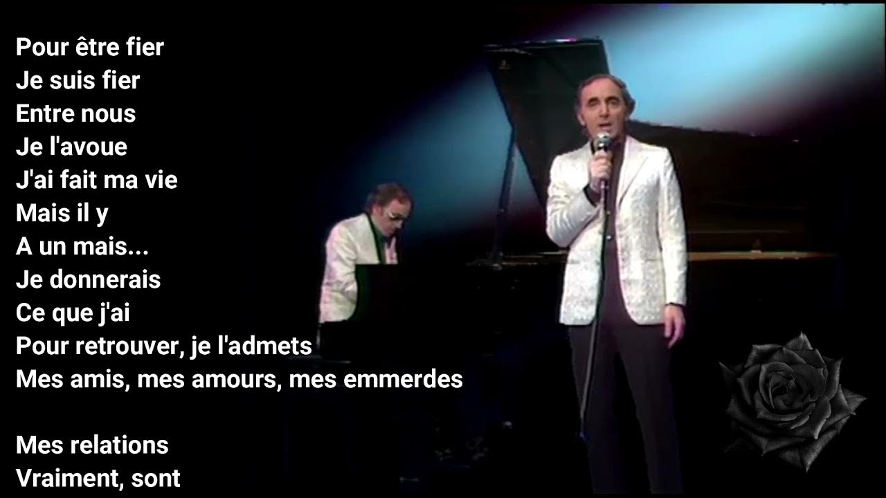 Mes Emmerdes Charles Aznavour Mes Emmerdes Charles Aznavour